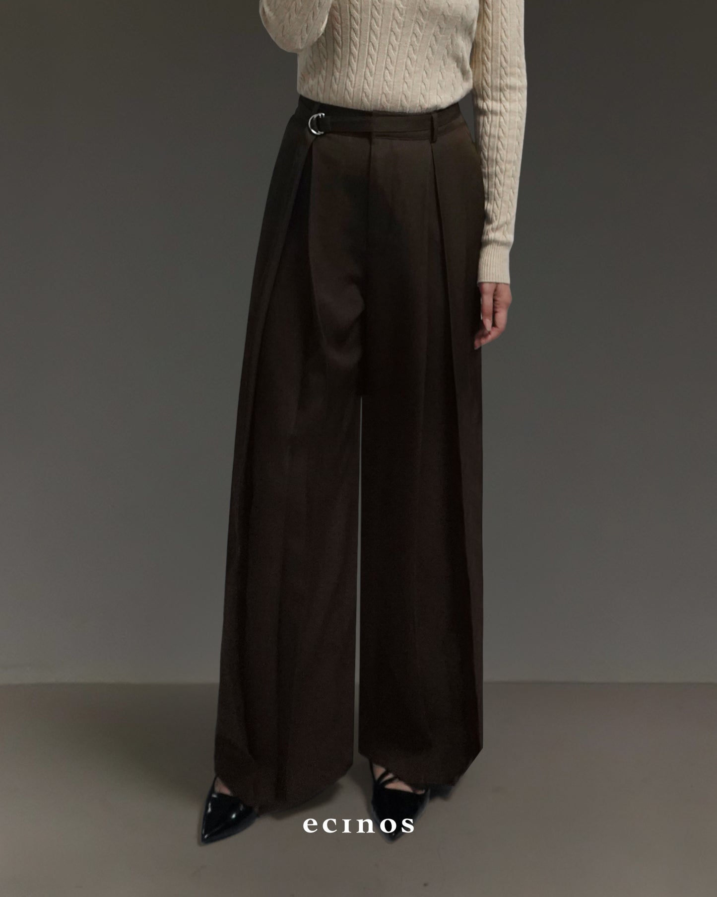 ECINOS - Winter Pleated Trousers 2.0