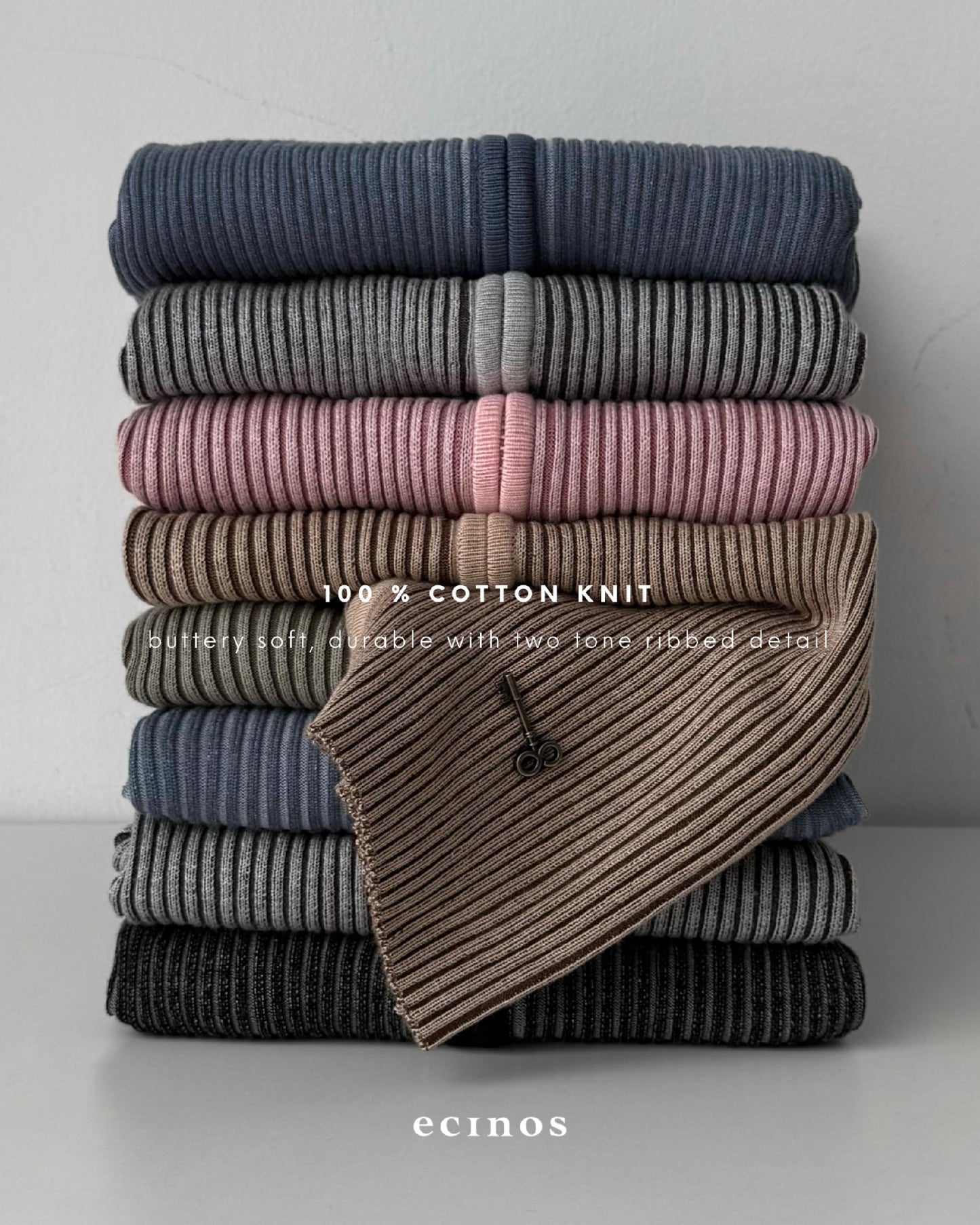 ECINOS - Roux Two-Tone Double Zip Cardigan