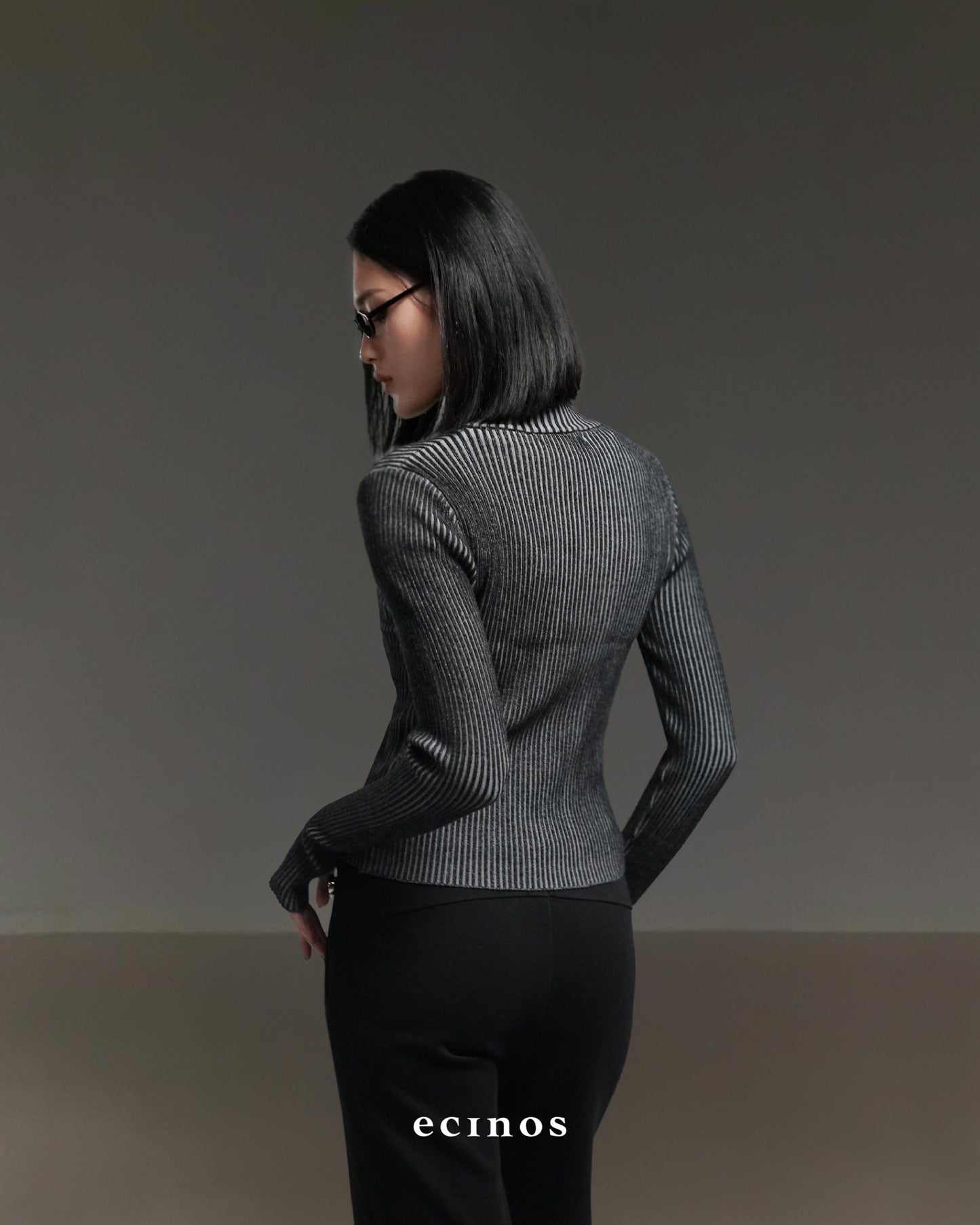 ECINOS - Roux Two-Tone Double Zip Cardigan