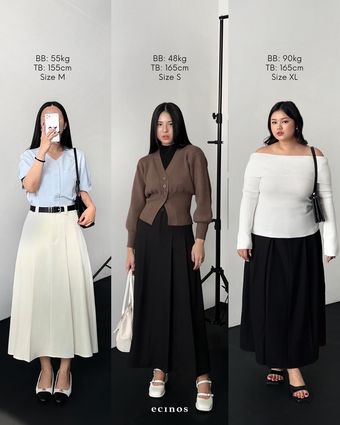 ECINOS - Centuries Pleated Skirt