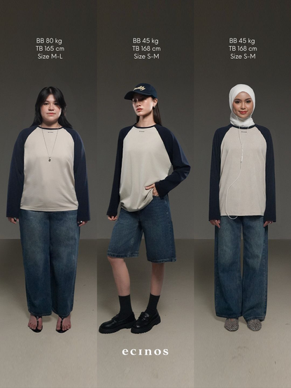 ECINOS - Elio Oversized Raglan Top
