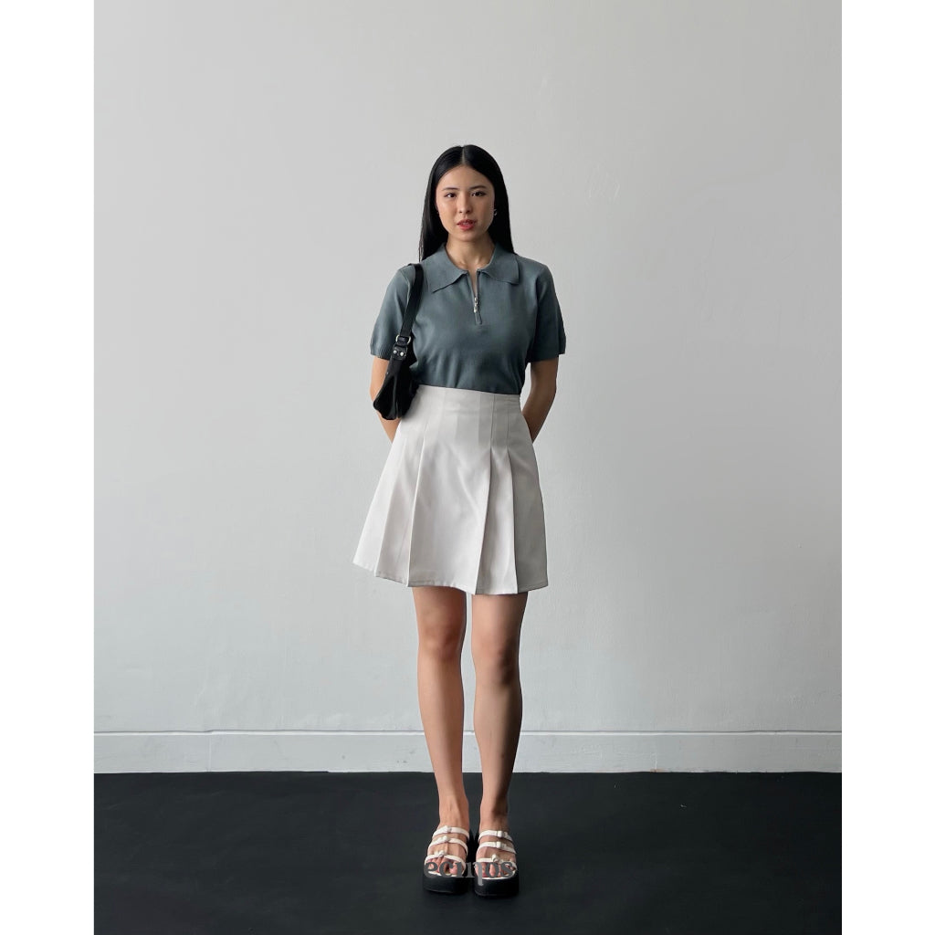 ECINOS - Flo Knitted Polo Top