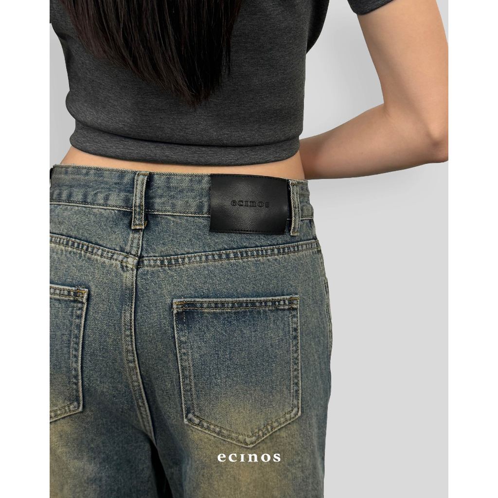 ECINOS - DENIM Wide Jeans