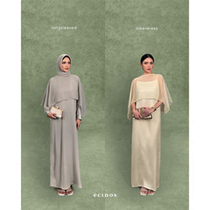 ECINOS - Sateen Tulle Dress Set
