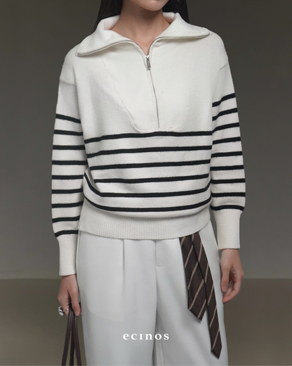 ECINOS - Karen Half Zip Sweater