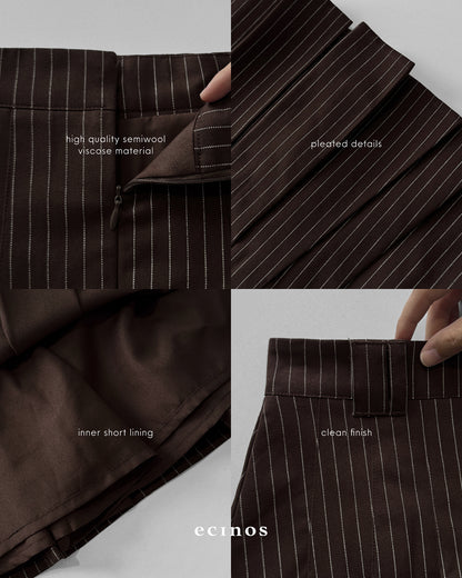 ECINOS - Solene Pleated Mini Skort