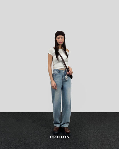 ECINOS - DENIM Straight Jeans
