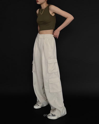 ECINOS - Darkest Cargo Pants