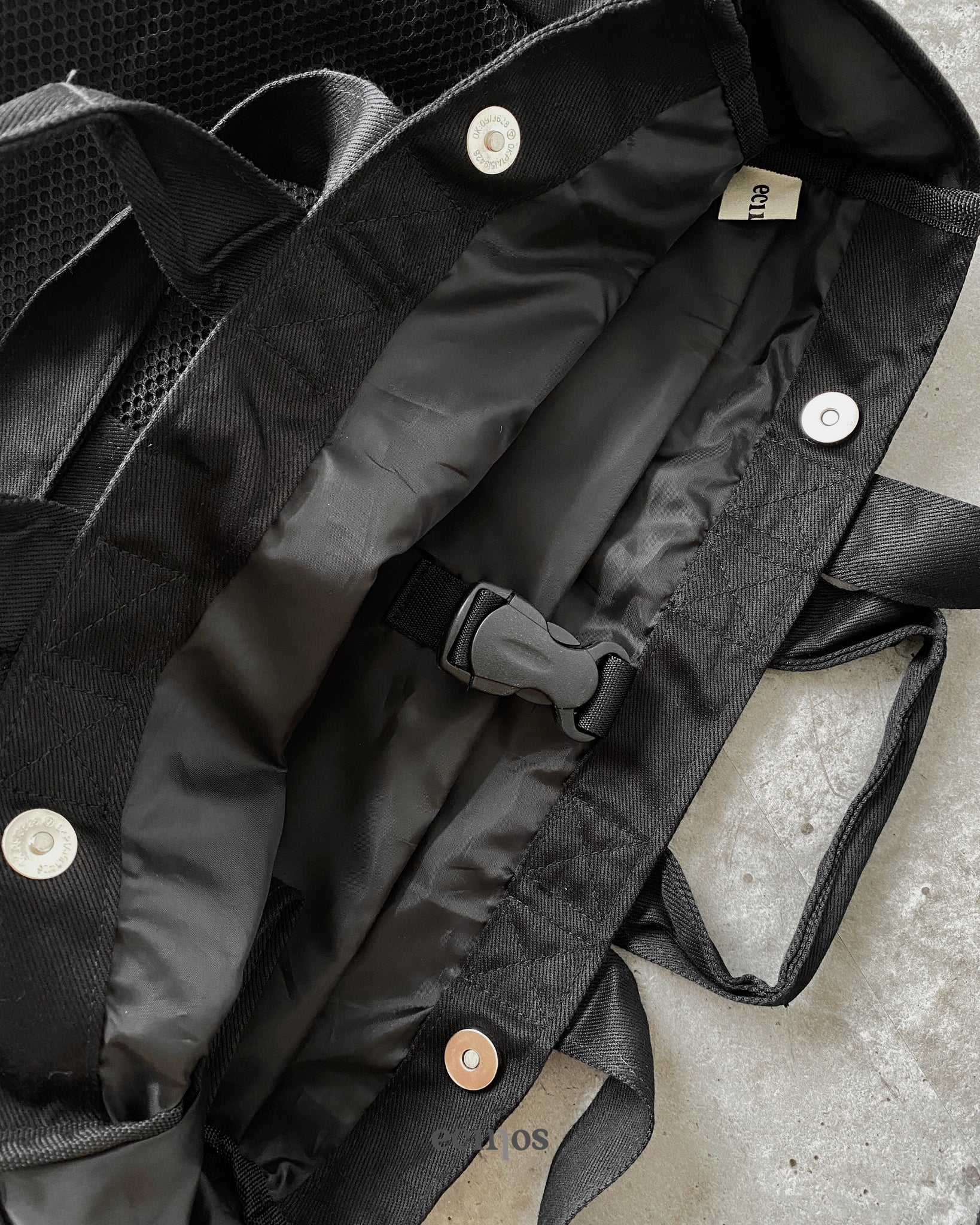Pride Tote Bag in Black