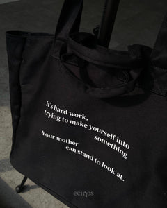 Pride Tote Bag in Black
